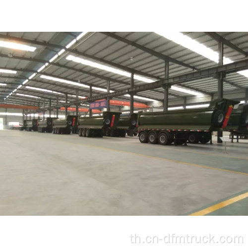 40Ton Dump Semi Trailer รถเทรลเลอร์ลดราคา